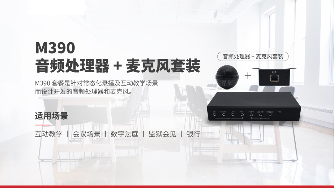 M390（數(shù)字音頻處理器+麥克風套裝）